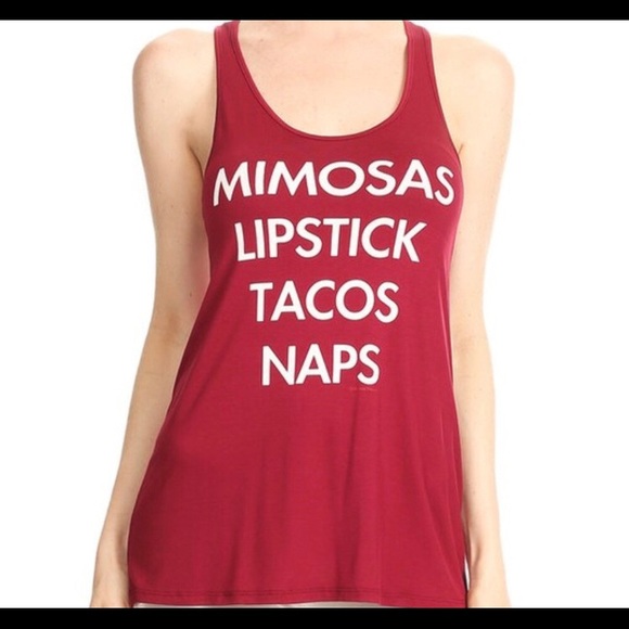 Aluna Levi Tops - BLK- Mimosa & Lipstick Graphic Tee Aluna Levi Tops - BLK- Mimosa & Lipstick Graphic Tee